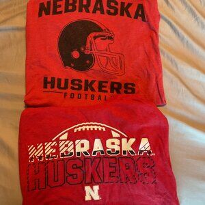 3 pairs - Nebraska Cornhusker Football shirts